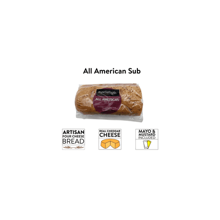 Marketside All American Sub Sandwich, Half, 6.5 oz, 1 Count (Fresh)