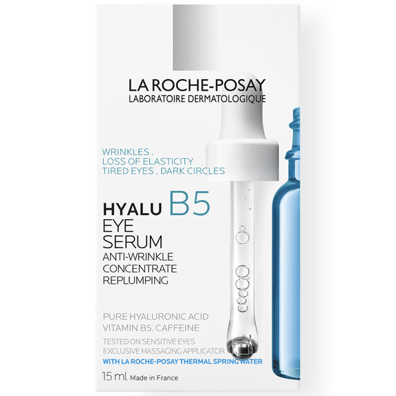 La Roche-Posay Hyalu B5 Anti-Aging Eye Serum with Hyaluronic Acid for Dark Circles and Puffiness, 0.5 fl oz