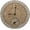 Terra Cotta, variant on 14-inch Multi-Color Clock and Thermometer for Indoor and Outdoor Use, Weather Resistant