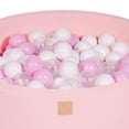 thumbnail image 2 of MeowBaby Large Round 35 x 11.5 In Baby Foam Ball Pit w/ 200 2.75 Inch Balls, 2 of 6