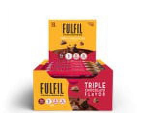 Fulfil Triple Chocolate Flavored Protein Bar Wrapper