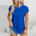 thumbnail image 4 of Zoeecloth Summer T Shirts Tops for Women Casual Round Neck Shirts Short Sleeve Tops Female Loose Fit Tees S-XXL, 4 of 9