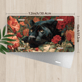 thumbnail image 2 of 1 Pcs 2D Flat License Plate Covers & Frames, Black Panther For Decorative Front, Waterproof For Decoration Aluminum License Plate Covers & Frames Cover For Men Women, 12" X 6", 2 of 6