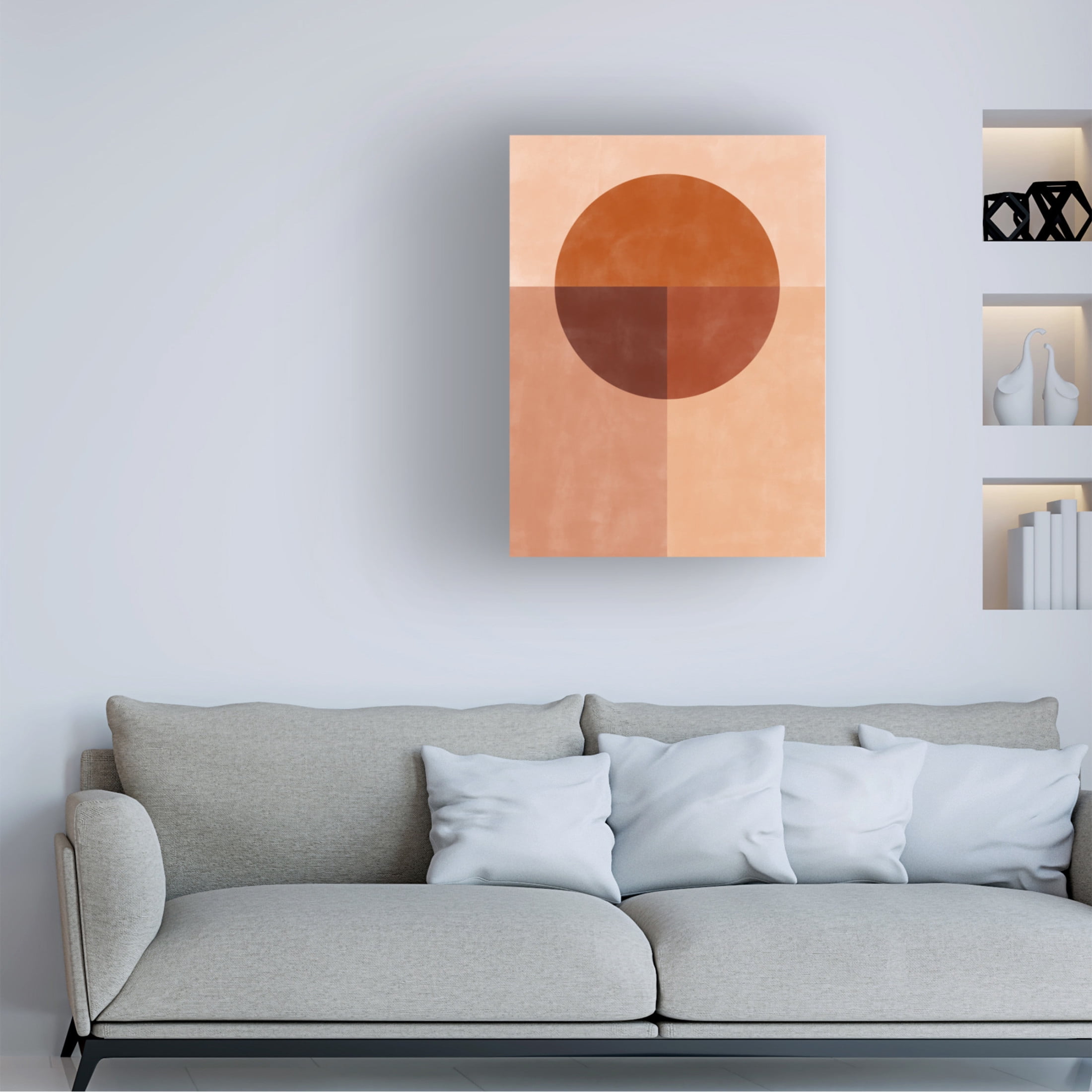Trademark Fine Art Elena Ristova  terracotta39 Canvas Wall Art