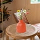 thumbnail image 4 of Jarrón decorativo de plástico, naranja, 4 of 6