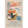 thumbnail image 2 of Anonymous 11x14 Gold Ornate Wood Frame and Double Matted Museum Art Print Titled - The New York Sunday World, Sunday, July 28 (1895), 2 of 4