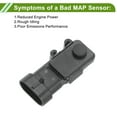 thumbnail image 5 of Unique Bargains Manifold Absolute Pressure MAP Sensor for Hyundai Elantra 2011-2016 No.314353X500 1 Pc, 5 of 6