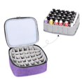 thumbnail image 3 of Nail Polish Carrying Organizer Storage Case 30 Bottles (15ml - 0.5 Fl.oz) Double Layers Nail Polish Organizer, Manicure Accessories Holder, Travel Storage Case, Portable Soft Carrying Bag, 3 of 10