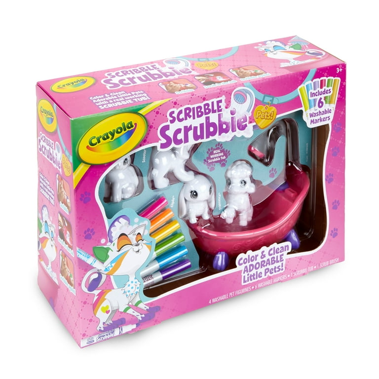 Review: Crayola Scribble Scrubbie Pets Scrub Tub - Today's Parent