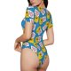 thumbnail image 2 of Fotbe Lovely Duck Body de Mujer con Cuello Redondo y Mangas Cortas, Sin Mangas Ajustado, Suave, Cómodo y Básico-Large, 2 of 7