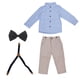 thumbnail image 2 of Conjunto de camisa y pantalón BuyWeek para niño Traje de caballero 3‑6 meses, 2 of 14