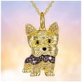 thumbnail image 3 of Collares para Regalar DogNeck10 5Pzas Yorkshire Dorado Metal Cadena y Dije High Monaco MXOEK-005, 3 of 5