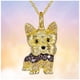 thumbnail image 3 of Collares para Regalar DogNeck10 5Pzas Yorkshire Dorado Metal Cadena y Dije High Monaco MXOEK-005, 3 of 5