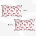 thumbnail image 4 of Kdxio Cotton Pillow Cases 16"x24" Pillowcases,Soft and Breathable Bedroom Pillow Cases-Watermelon, 4 of 8
