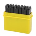 thumbnail image 1 of Kit De Herramientas Para Manualidades Con Sello De Metal, Perforador De Números Del Alfabeto De 3 Mm De Acero Al Carbono Con Estuche, Fácil De Usar Para Necesidades De, 1 of 7