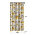 thumbnail image 5 of Beige Daisy Flower Yellow Blooms Pattern Shower Curtain 36"x72" ,Bathroom Decorative Shower Curtains Set with 12 Hooks,Modern Waterproof Washable Shower Curtain, 5 of 6