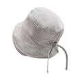 thumbnail image 3 of LILIYA Women's Summer Plaid Bucket Hat Quick-Drying Lightweight Packable Elegant Sun Hat Casual Beach UV Protection Fishing Travel Hat, 3 of 4