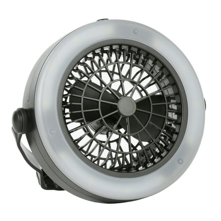 Wakeman Outdoors 2-in-1 Camping Lantern with Ceiling Fan