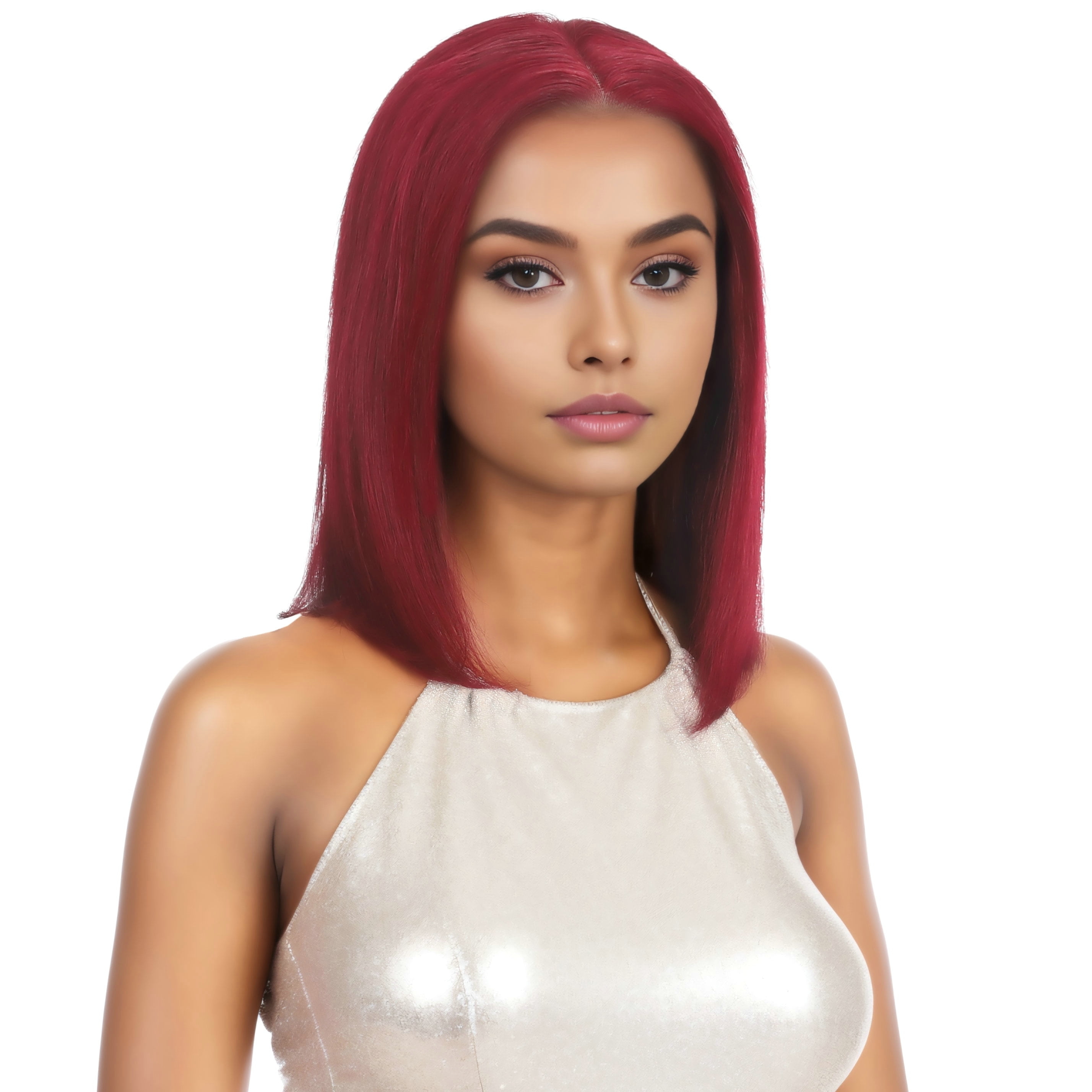 RYHAIR 12 inches 100% Human Hair 13x4 HD Lace Front Bob Wig with Pre Plucked Natural Hairline for Women
