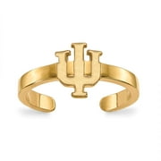 Angle View: Indiana Toe Ring (Gold Plated)