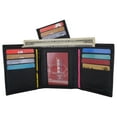 thumbnail image 3 of RFID Blocking Mens Trifold Wallet W/Removable Credit Card ID Holder, 3 of 27