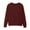Wine(1), variant on Diufon Sweatshirts for Women Long Sleeve Crewneck Pullover Casual Loose Fall Winter Solid Color Clothes with Pocket