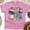 Azalea, variant on Beach Bow Shirt – The Beach Is My Happy Place Sunset Graphic Tee, Ash, Size M