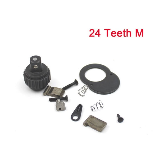 Luckyn 24 Dents Clé à Cliquet Accessoire de Réparation Pièce de Rechange Kit Pièces de Rechange