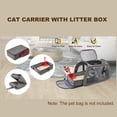 thumbnail image 3 of Vije CAJA CAJA DE PARTE DE VIAJE PARA GATOS EN CAR OLOR DE ODOR FUERTE Probaje Comple, 3 of 7