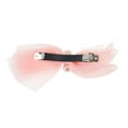 thumbnail image 3 of Unique Bargains 1 Pc Hair Barrettes Fashion Bow with Pearls Hair Clip Pink, 3 of 5