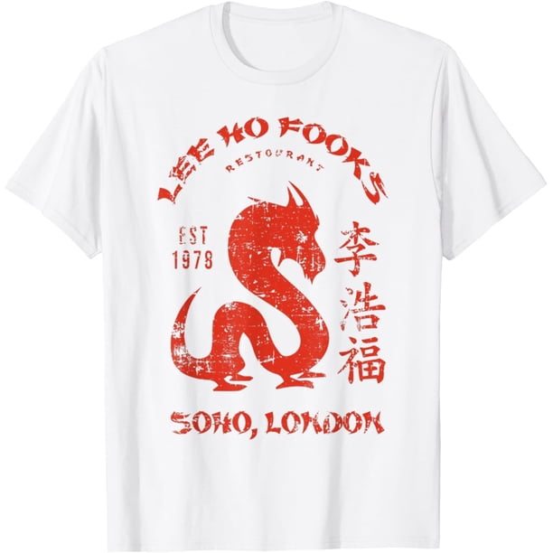 Camiseta retro vintage Lee Ho Fooks para restaurante chino
