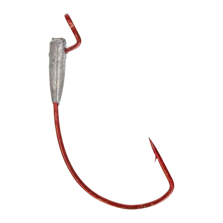 Eagle Claw Unpainted Weighted Fishing Hook - 1/64 oz