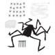 thumbnail image 4 of Decoración De Telaraña, Fácil De Sujetar Aspecto Realista Telaraña Plegable De Halloween Con Clavos De Tierra Para Navidad ANGGREK Ocean Broad Surfboard Fins, 4 of 8