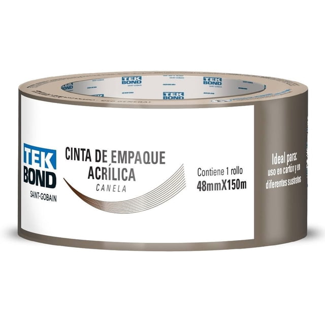 Cinta Tekbond Para empaque modelo CEC-2075, 48mmx150m