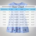 thumbnail image 4 of Ahuyic Little Girl Dresses,Summer Casual Dresses for Kids,Fashionable girls' summer round neck dress casual and comfortable small fly sleeve skirt, 4 of 4