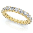 thumbnail image 2 of Pompeii 1 1/2Ct Diamond Eternity Wedding Womens Ring 14k Gold or Platinum Lab Grown, 2 of 2