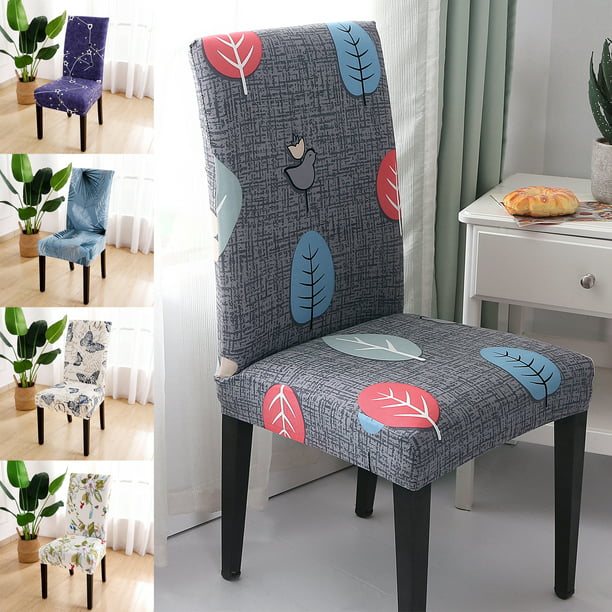 31 Colours Dining Chair Seat Covers Slip Banquet Home Protective Stretch Set Of 2 4 6 8pcs Com - Dining Chair Seat Covers Set Of 6