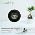 thumbnail image 7 of Mini Hygrometer Digital Thermometer Humidity Meter Hygrometer Thermometers Indoor/Outdoor Humidity Monitor Reptile Thermometer for Humidors Greenhouse Garden Cellar Fahrenheit(℉)/ Celsius(℃) 4 Pack, 7 of 7