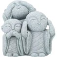 thumbnail image 1 of SEEK RARE Mini Monk Buddha Statue Green Sandstone Statues Zen Monk Praying Statue Sculptures for Wealth Good Luck Feng Shui Decor Home Fish Tank Aquarium Garden (Style 3), 1 of 8