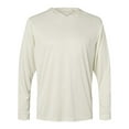 thumbnail image 1 of Paragon Mens Bahama Performance Hooded Long Sleeve T-Shirt, M, Sand, 1 of 1