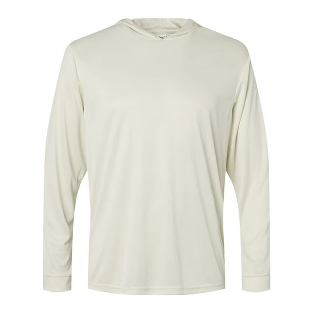 Paragon T-Shirt à Manches Longues à Capuche Performance Bahama pour Hommes, 2TG, Sable