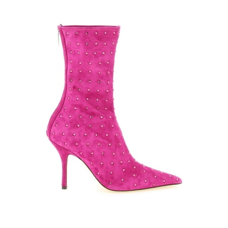 

Paris texas suede leather holly mama ankle boots
