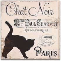 Trademark Fine Art "Les Chats II" Canvas Art by Color Bakery