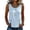 Light Blue, variant on Womens Tank Tops Crewneck Strip Printed Casual Summer Split Sleeveless Blouse Red 3XL