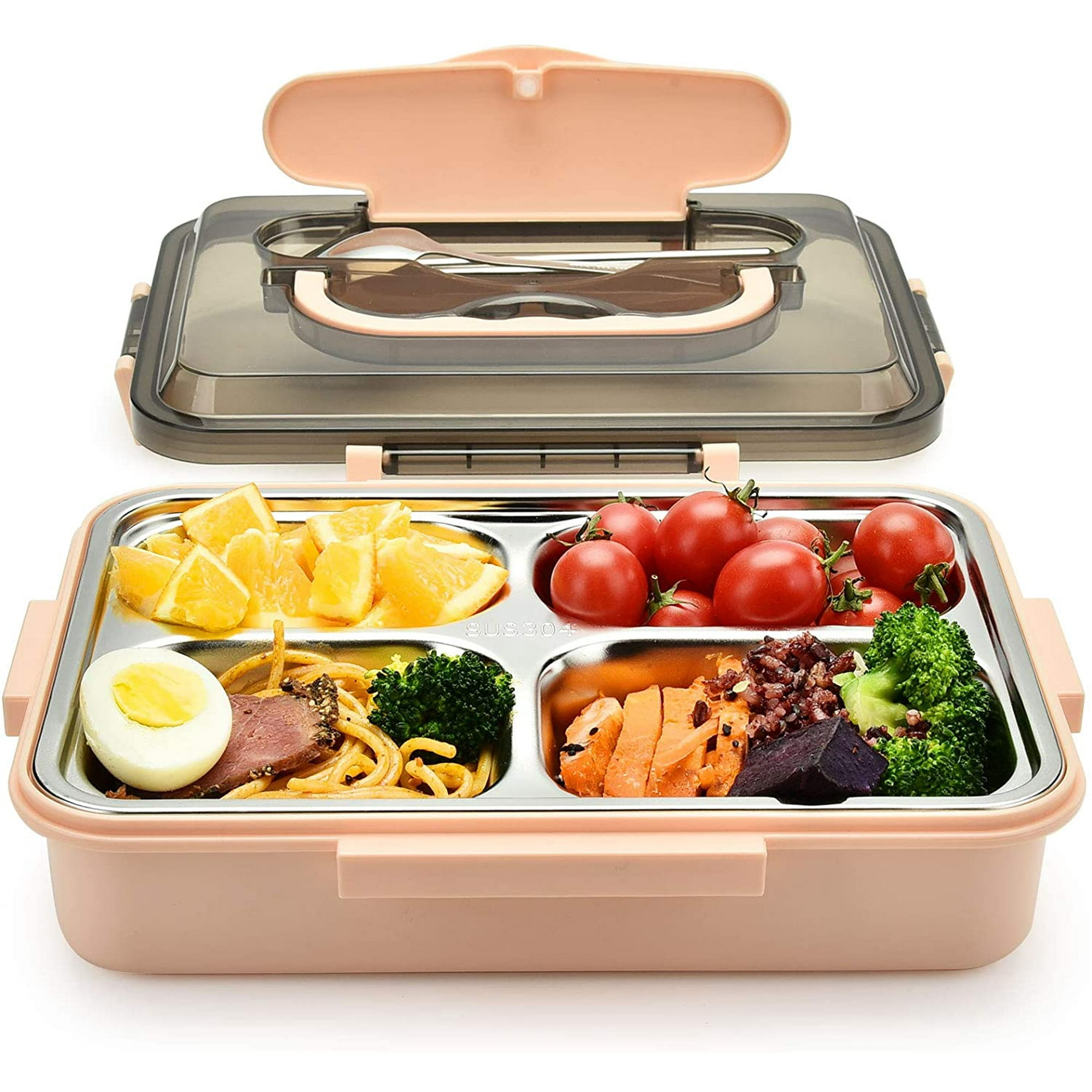 Pink 750ml Plastic)Boîte à Déjeuner En Acier Inoxydable 304 Boîte à