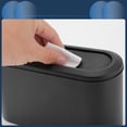 thumbnail image 5 of Unique Bargains Car Trash Can with Cup Holder Hanging Front Rear Seats Trash Bin Black 1 Pcs, 5 of 6
