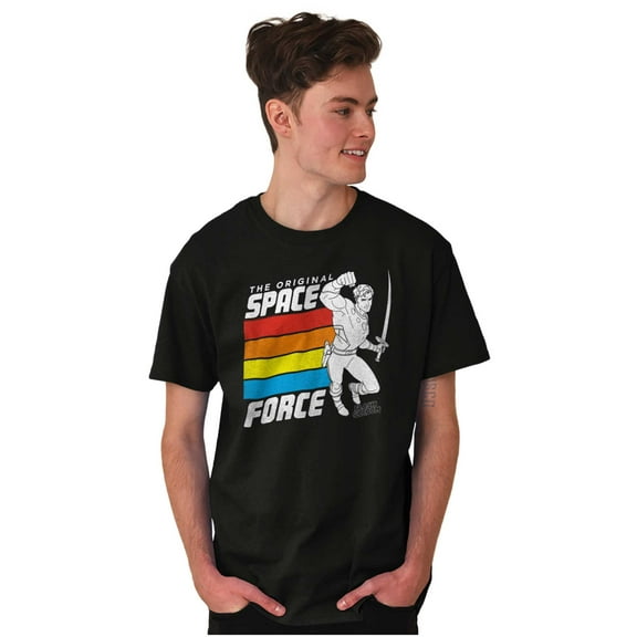 Flash Gordon Space Force Hero Comic Men's Graphic T Shirt Tees Brisco Brands S