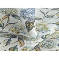 thumbnail image 3 of Ambesonne Floral Quilted Bedspread Set 3 Pcs, Hydrangea Flowers Summer Art, Queen, Lavender and Sky Blue, 3 of 4