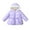 Purple, variant on ANINEO Winter Coats Kids Toddler Baby Boys Girls Padded Jacket Winter Warm Clothes Outerwear Coat