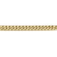 thumbnail image 2 of 14k Yellow Gold 18 Inch 6mm Miami Cuban Chain Necklace Pendant Charm Curb, 2 of 8